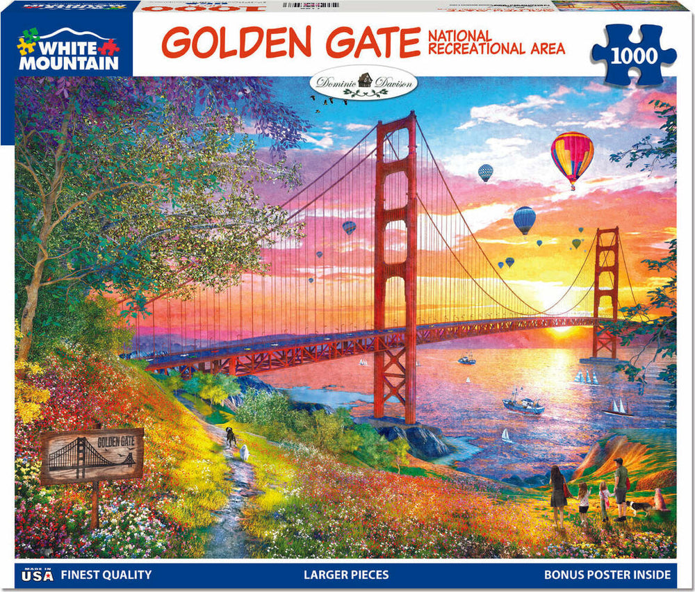 Golden Gate - 1000 Piece Jigsaw Puzzle