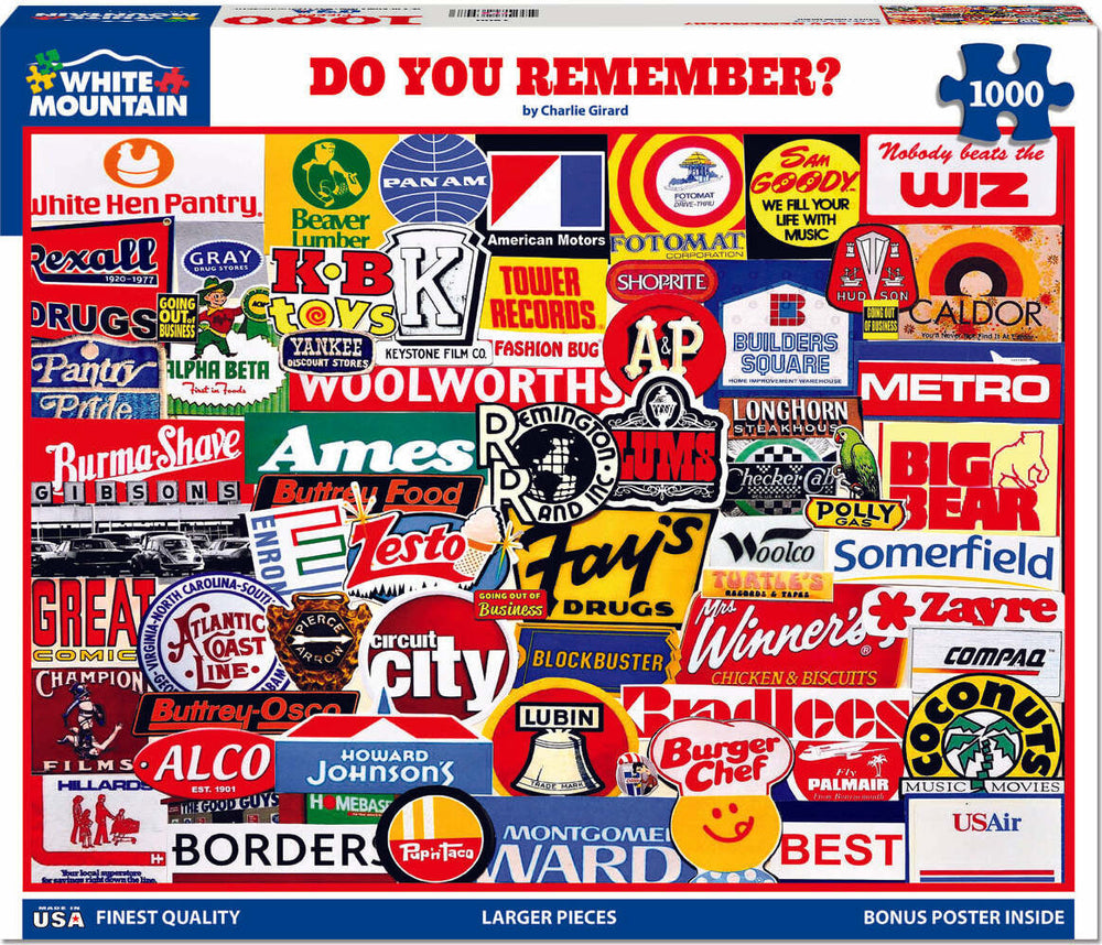 Do You Remember? - 1000 Piece Jigsaw Puzzle