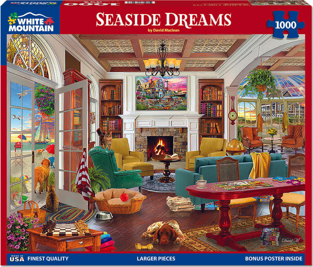 Seaside Dreams - 1000 Piece Jigsaw Puzzle