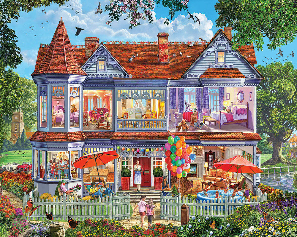 Summer House - 1000 Piece Jigsaw Puzzle