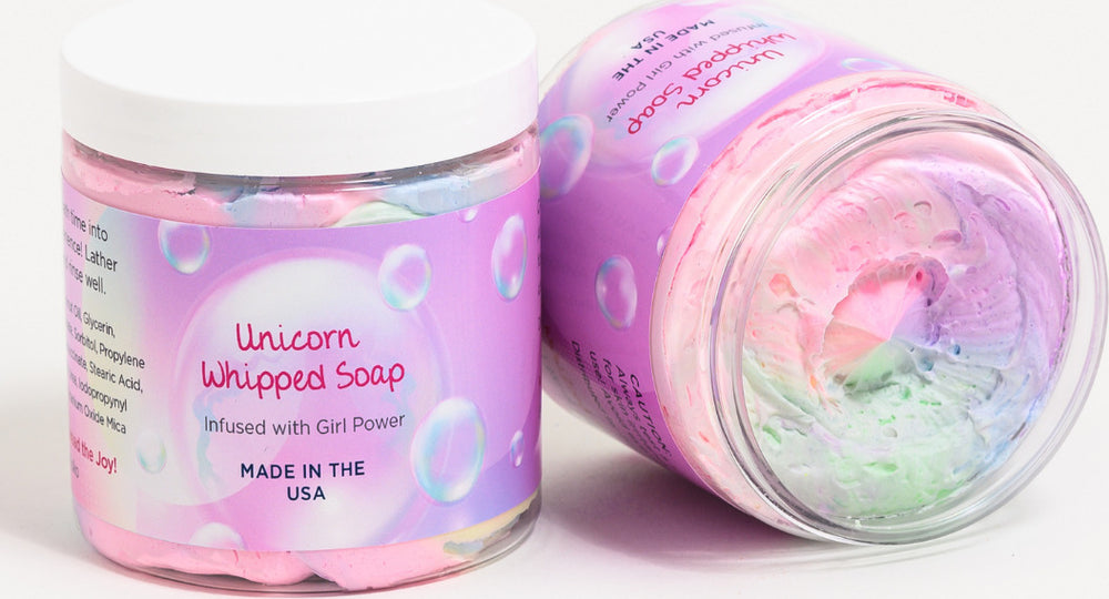 Unicorn Whipped Soap (4 oz)